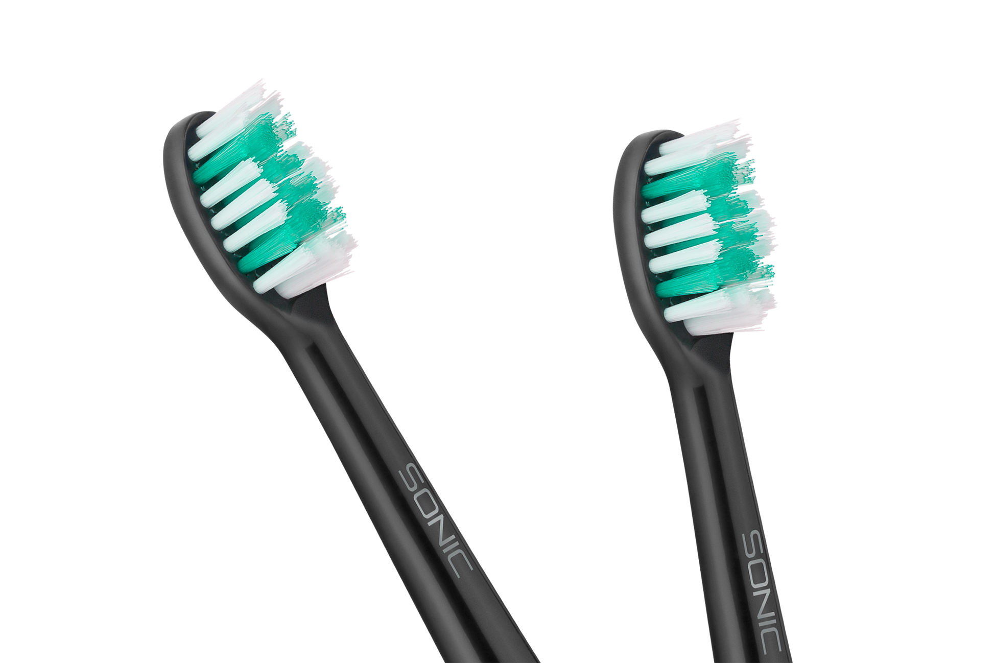 Teesa TEESA SONIC BLACK Medium Toothbrush Heads, Set – image 2