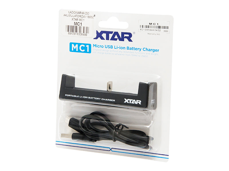 Blow Chargers for rechargeable – 75-448# Xtar MC1 Charger for 18650 Batteries – image 2