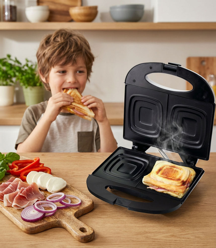 Titanum Toasters and Toast Makers – TKT005K Titanum Pizzaiola 700W Sandwich Toaster – image 7