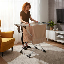 KINGHoff Folding clothes drying rack, up to 20 kg, extendable, Kinghoff KH-2042 – image 2