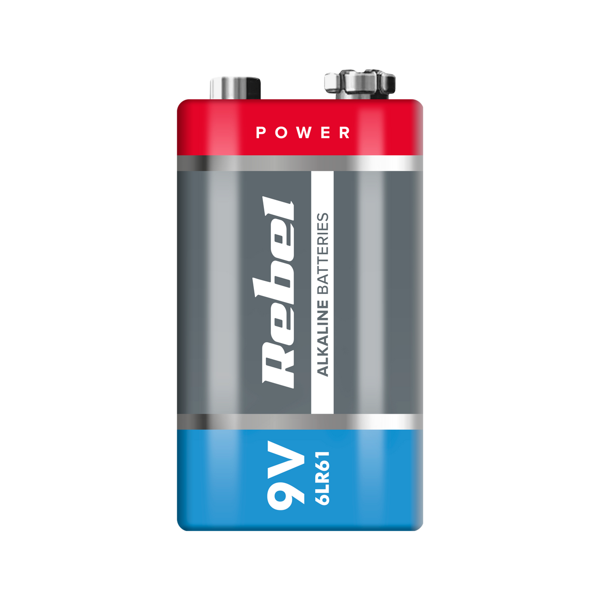 Rebel Alkaline, coin-cell, and zinc-carbon batteries – REBEL 9V 6LR61 Alkaline Batteries – image 2