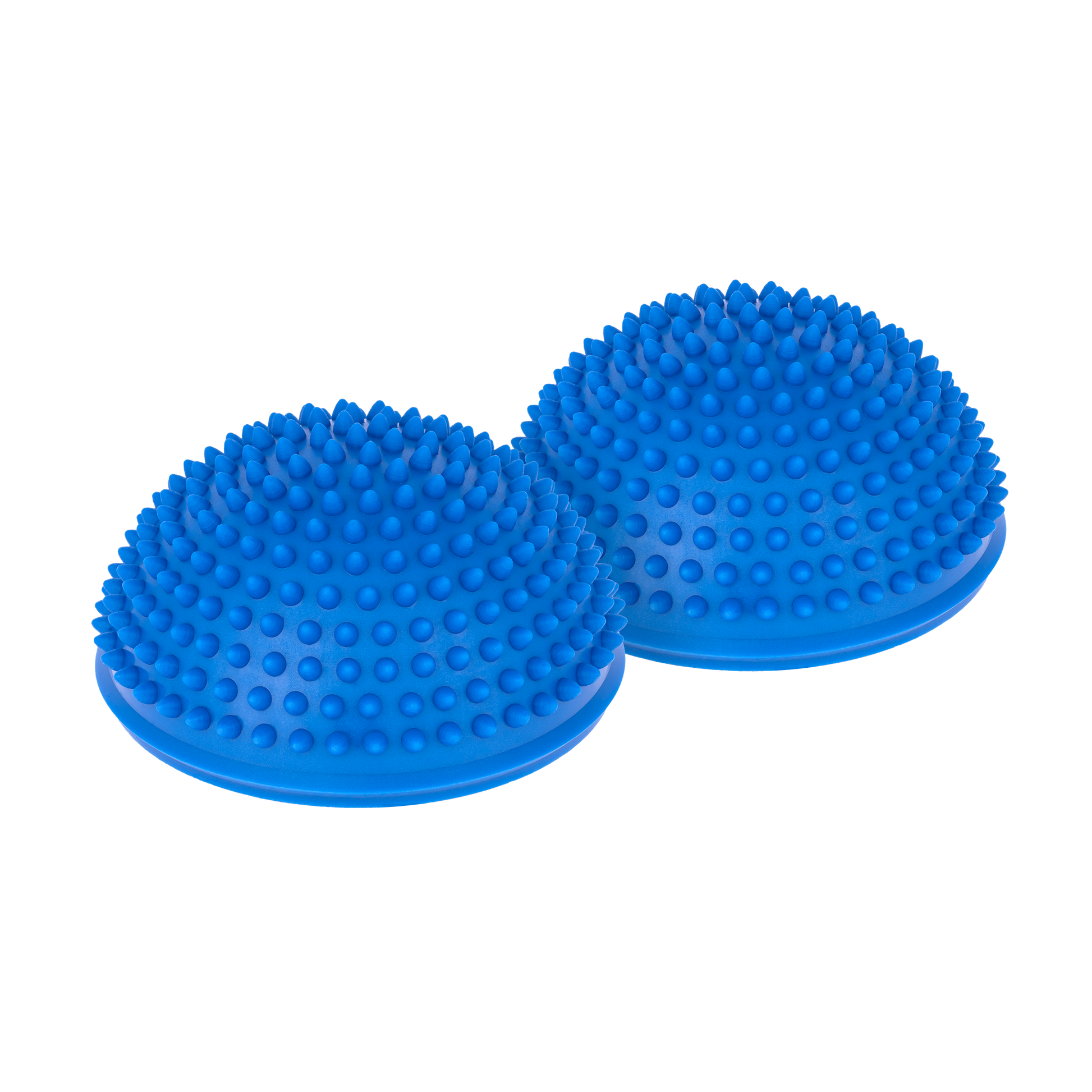 Rebel Rehabilitation sensory hemispheres with protrusions, set of 2, blue, REBEL ACTIVE