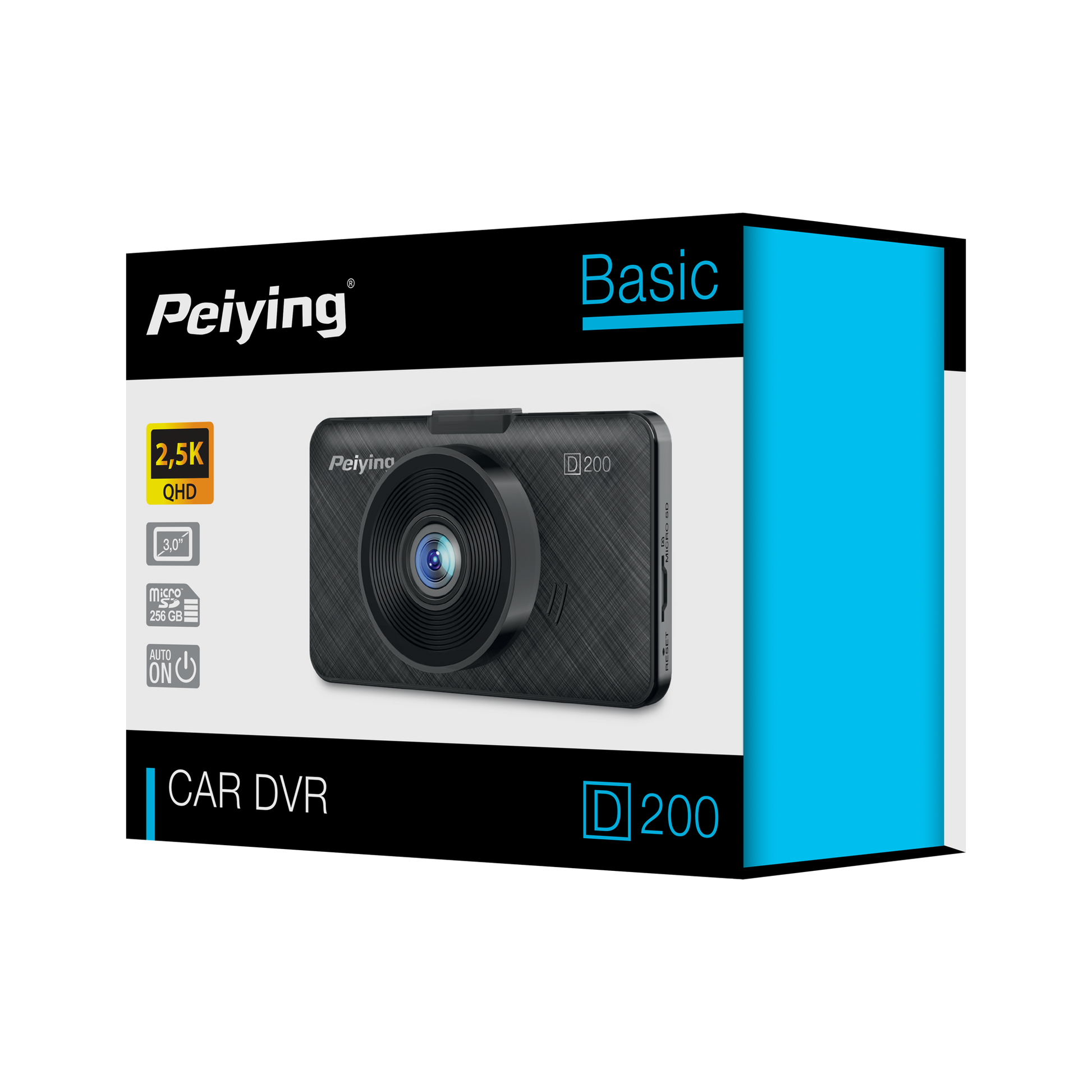 Peiying Dash cams, car video – Peiying Basic D200 2.5K Dash Cam – image 7