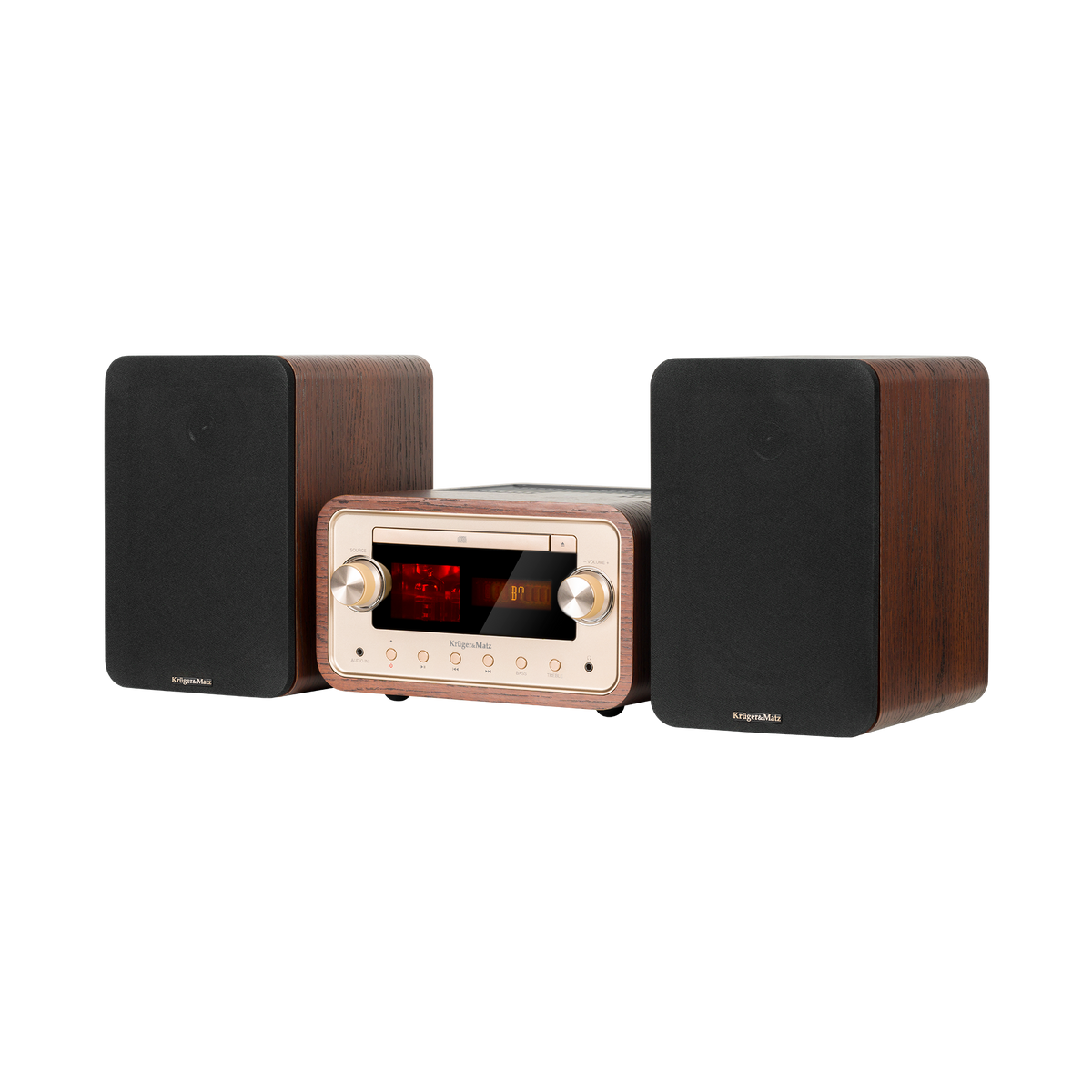Kruger&amp;Matz KM1961 Tower Speaker (CD, USB, Bluetooth + NFC, DAB+ digital radio, FM) - Carlat