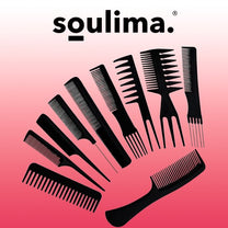 SOULIMA Combs, brushes, and sprayers – Hairdressing combs - set of 10 – image 13