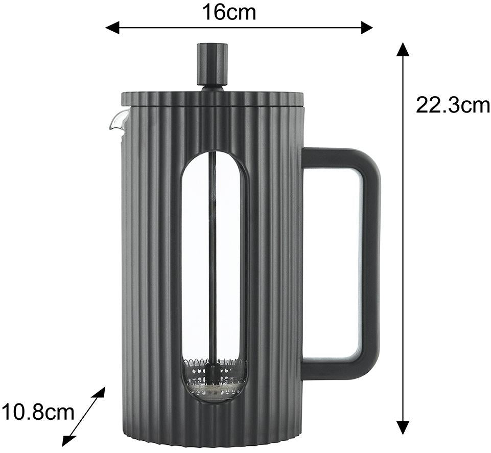 Klausberg Coffee Makers – 1-liter black coffee/tea maker with press, model kb7751 – image 16