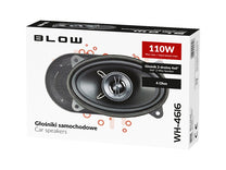 Blow Car Speakers – 0960# Blow WH-4616 4x6" 2-way car speaker set – image 3