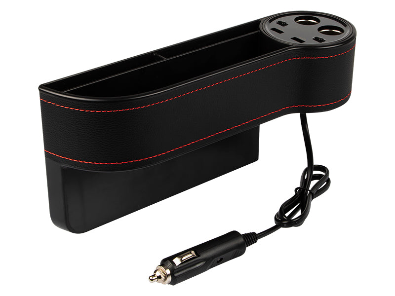 Blow 75-490# Right-side Slotted Car Storage Compartment + Cigarette Lighter Splitter Charger (x2)` – image 2