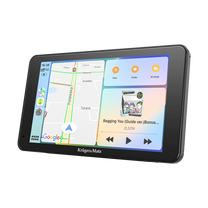 Kruger&Matz 7" Android Auto and Apple CarPlay multimedia head unit with a Kruger&amp;Matz rearview camera; – image 4
