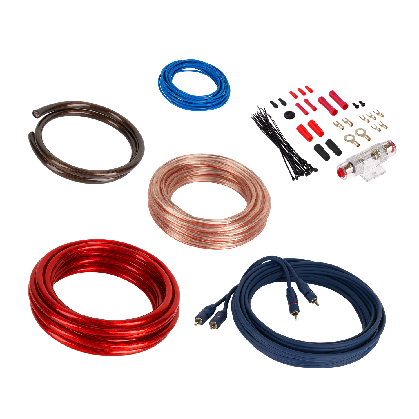Kruger&Matz Cable Sets for Amplifiers – Mounting Kit for Kruger&amp;Matz Amplifiers; KM0011