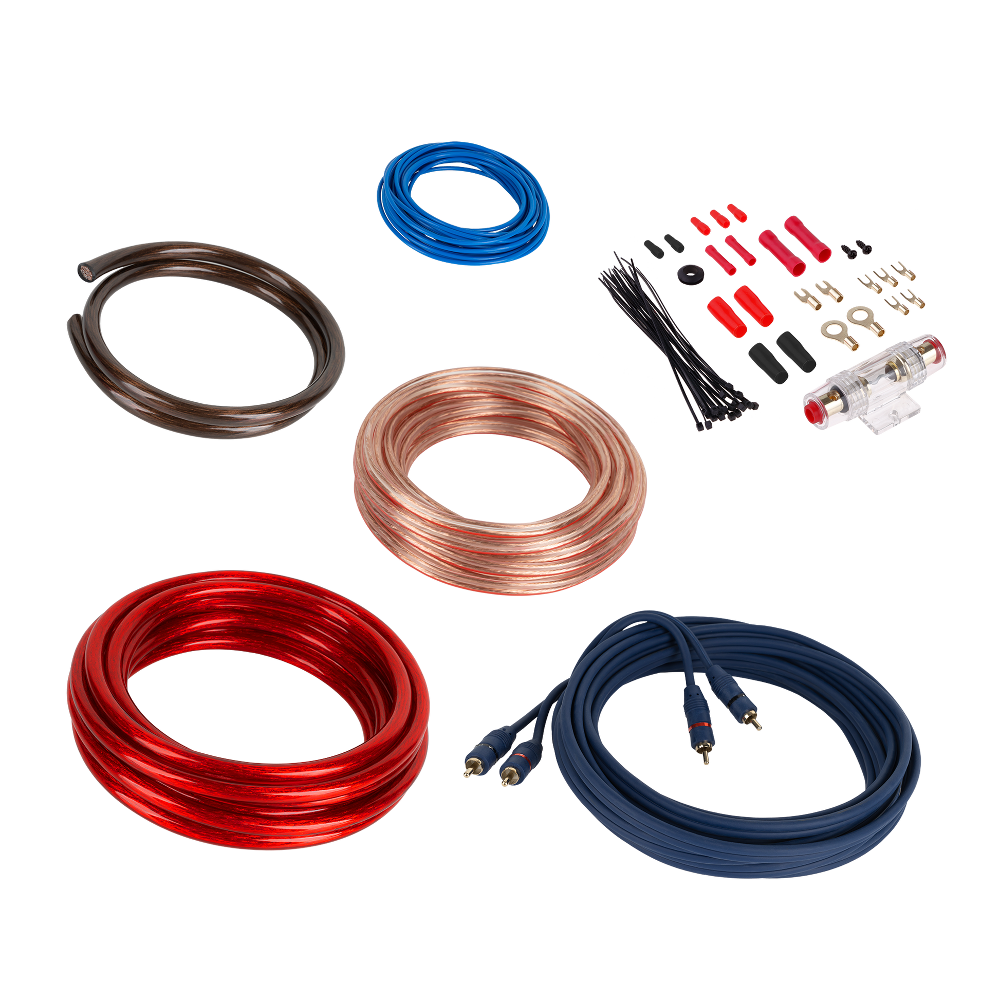 Kruger&Matz Cable Sets for Amplifiers – Mounting Kit for Kruger&amp;Matz Amplifiers; KM0011