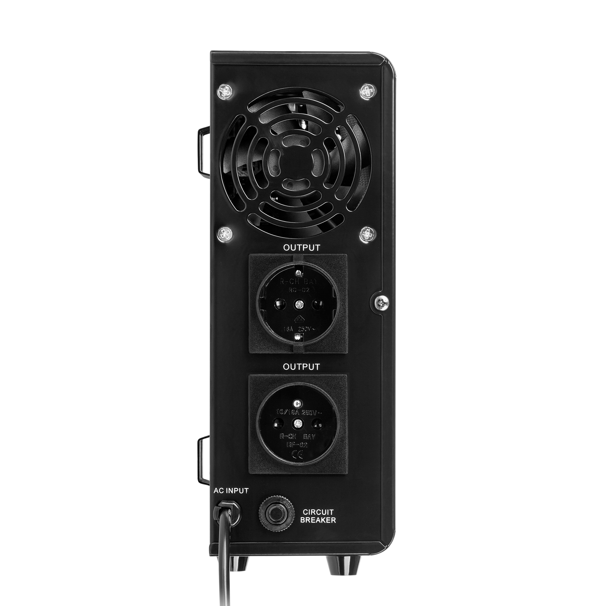 Rebel Rebel POWER-500 Wall-Mounted Emergency Power Supply - Inverter with Pure Sine Wave Output and Charging Function 12V 230V 500VA/300W – image 9