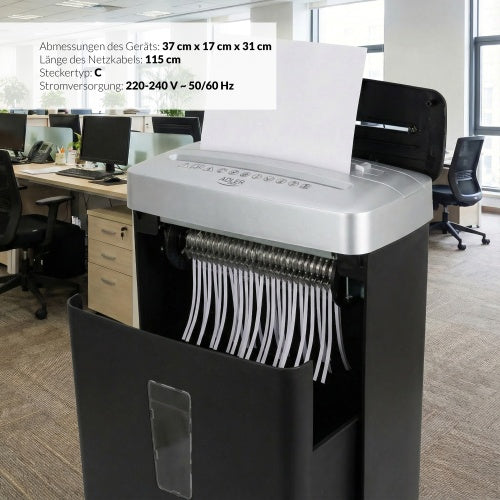 ADLER Paper Shredders, Laminators, and Supplies – AD 1037 Silver Paper Shredder – image 27