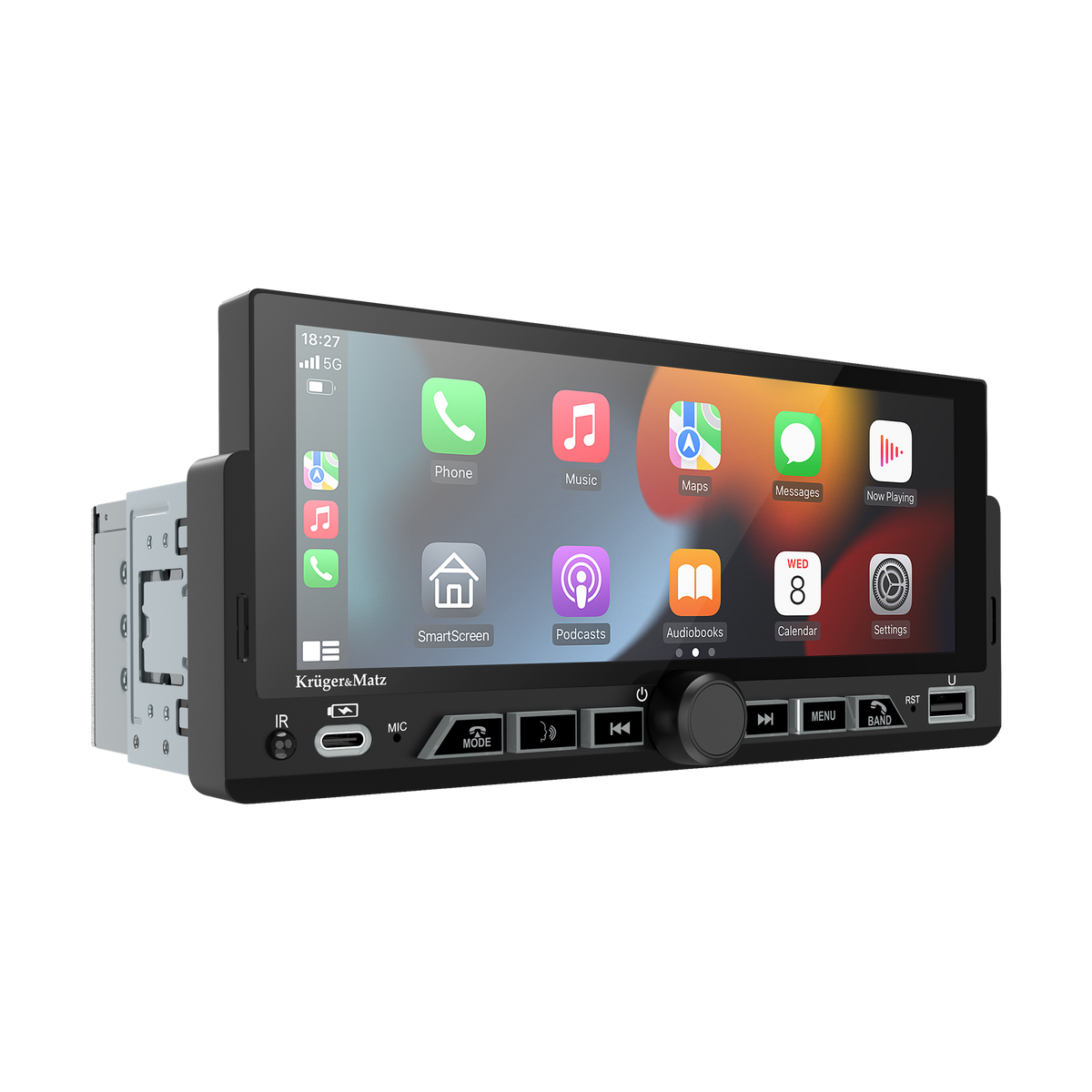 Kruger&Matz Car stereos (CD/MP3/Video/DVD) – Kruger&amp;Matz Car Stereo; KM2017 CarPlay/Android Auto – image 3