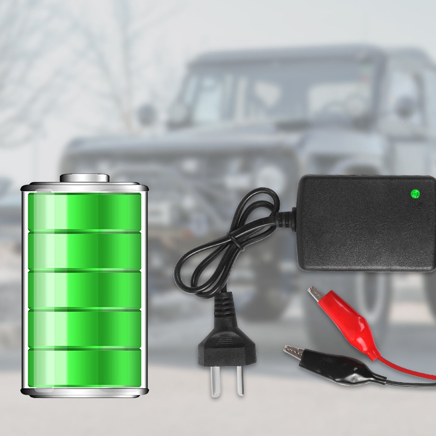 RTO Charger/battery charger for car, boat, and scooter batteries (12V, gel, AGM) – image 3