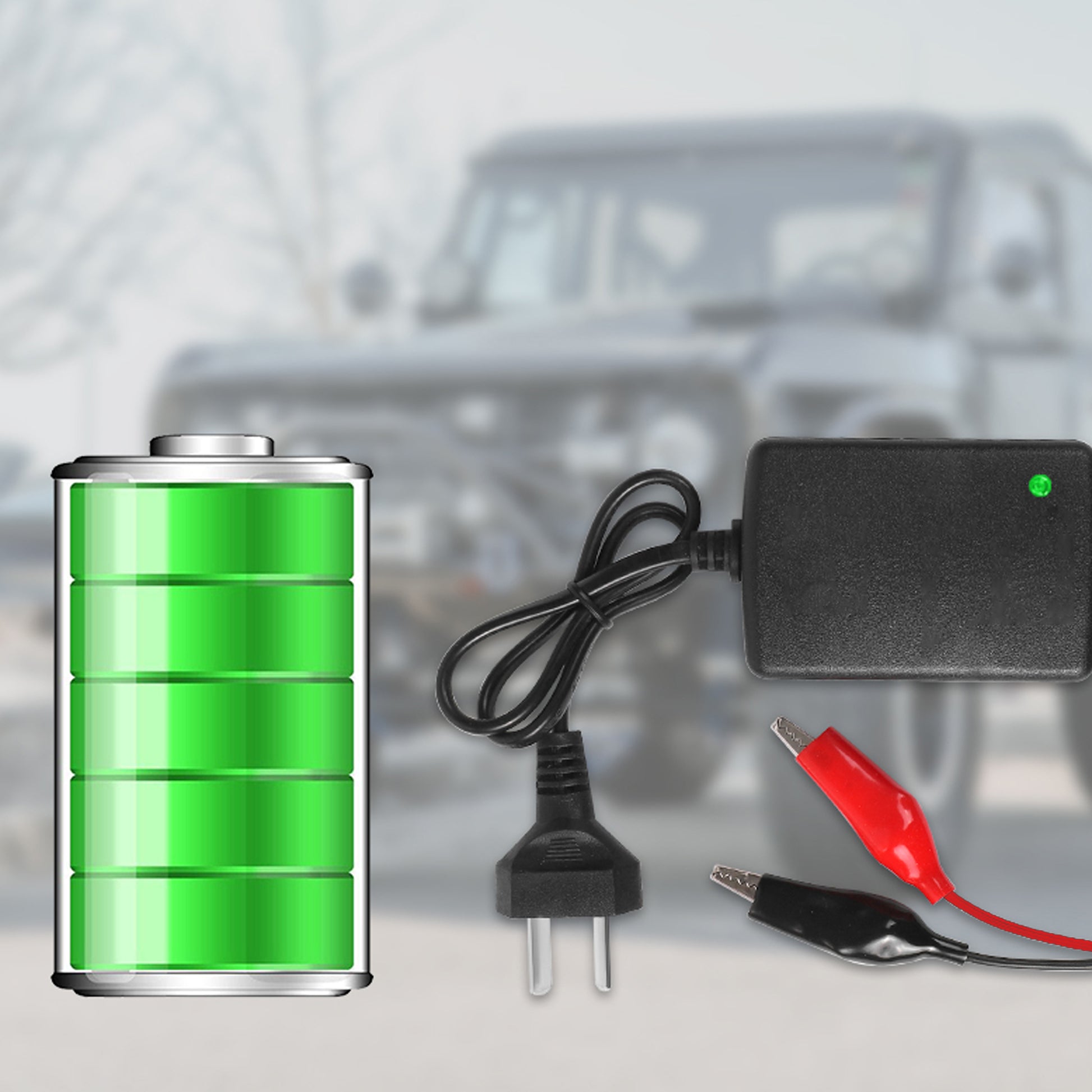 RTO Charger/battery charger for car, boat, and scooter batteries (12V, gel, AGM) – image 3