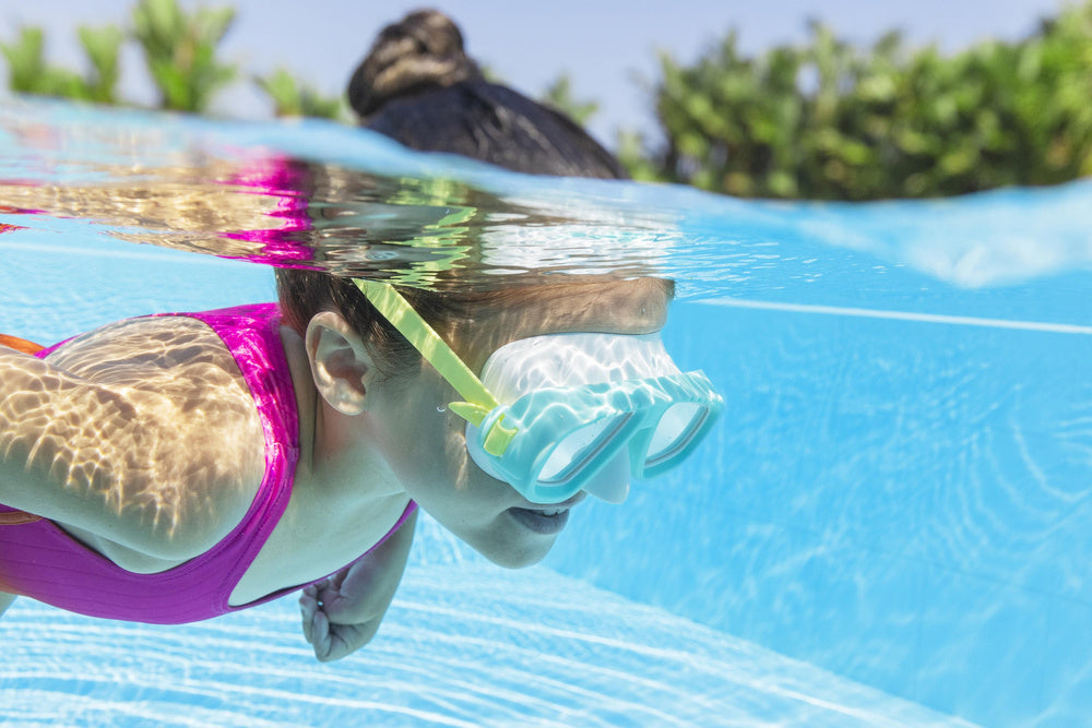 BESTWAY Swim caps, masks, fins, and – Bestway 22011 Pink Swimming Goggles – image 3