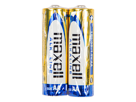 Blow Alkaline, coin-cell – 82-635# Maxell AA 1.5 LR6 Alkaline Batteries, 2-Pack