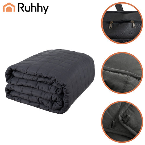RUHHY The remaining – Ruhhy 24427 Weighted Blanket, 200x220 cm, 10 kg – image 9