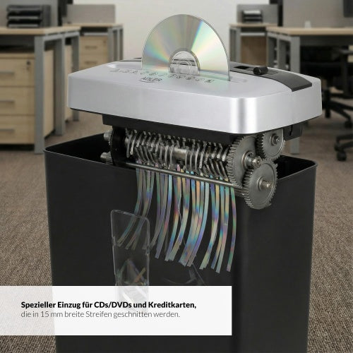 ADLER Paper Shredders, Laminators, and Supplies – AD 1037 Silver Paper Shredder – image 30
