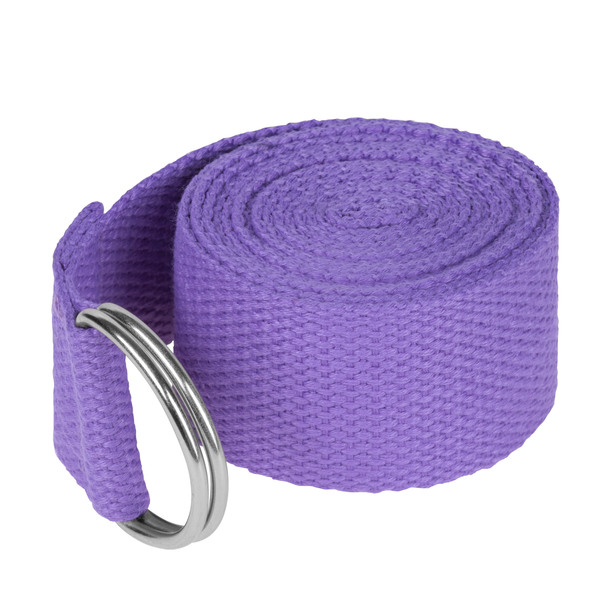 Rebel Handles, straps, hula – Yoga Strap, Exercise Band, Purple, REBEL ACTIVE