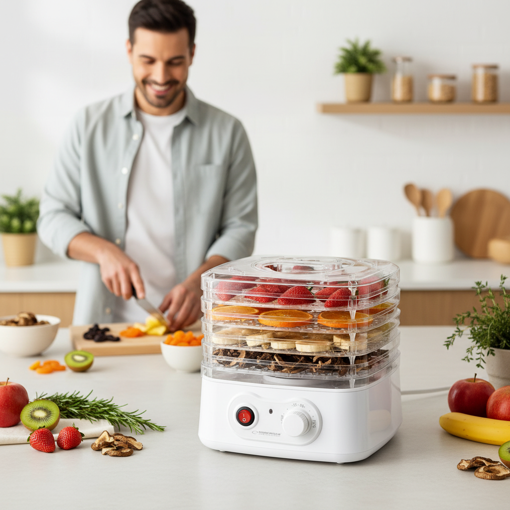 Esperanza EKD004 Esperanza Dehydrator for Mushrooms, Fruits, Vegetables, and Herbs by Appétissant – image 7