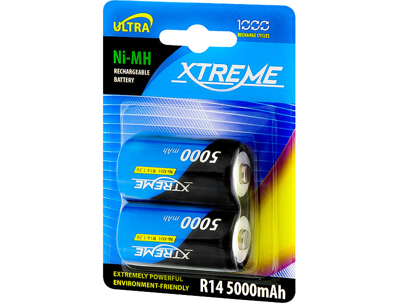 Blow Rechargeable batteries – 82-603# R14 Ni-MH 5000 mAh Xtreme Battery, 2-Pack