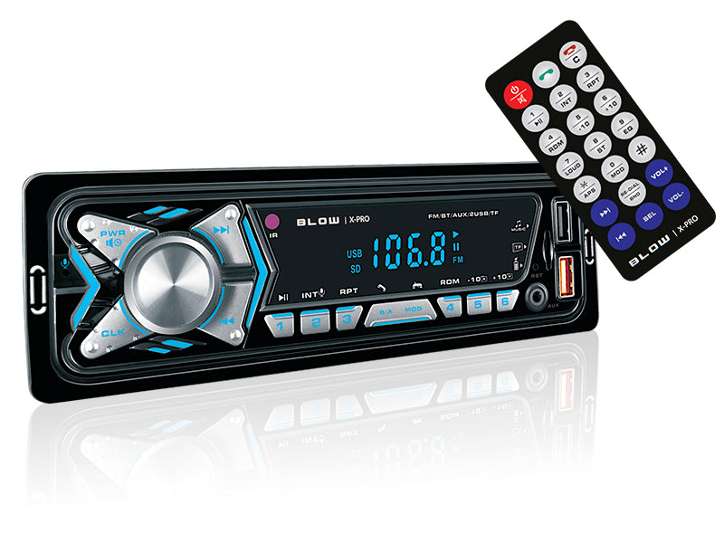 Blow Car stereos (CD/MP3/Video/DVD) – 78-356# Radio Blow x-pro mp3/USB/micro USB/Bluetooth