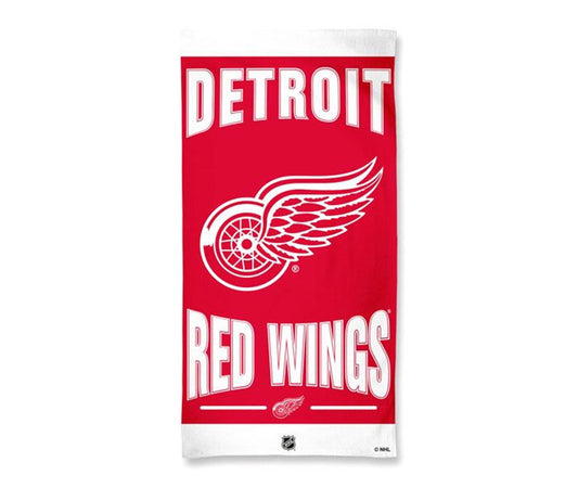 Beach towel NHL 150 x 75cm Fiber Detroit Red Wings