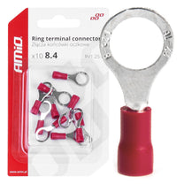 AMiO Connectors – 5.3mm Eye Connector Terminals, 10-Pack, amio-03077 – image 2