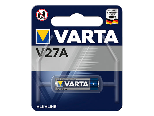 Blow Alkaline, coin-cell, and zinc-carbon batteries – 82-563# Varta v27a Alkaline Battery