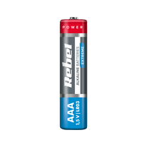 Rebel Alkaline, coin-cell – REBEL EXTREME LR03 Alkaline Batteries, 4 per pack – image 2