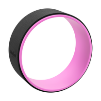 Rebel Yoga Wheels – Dharma Yoga Wheel, Black and Purple, REBEL ACTIVE