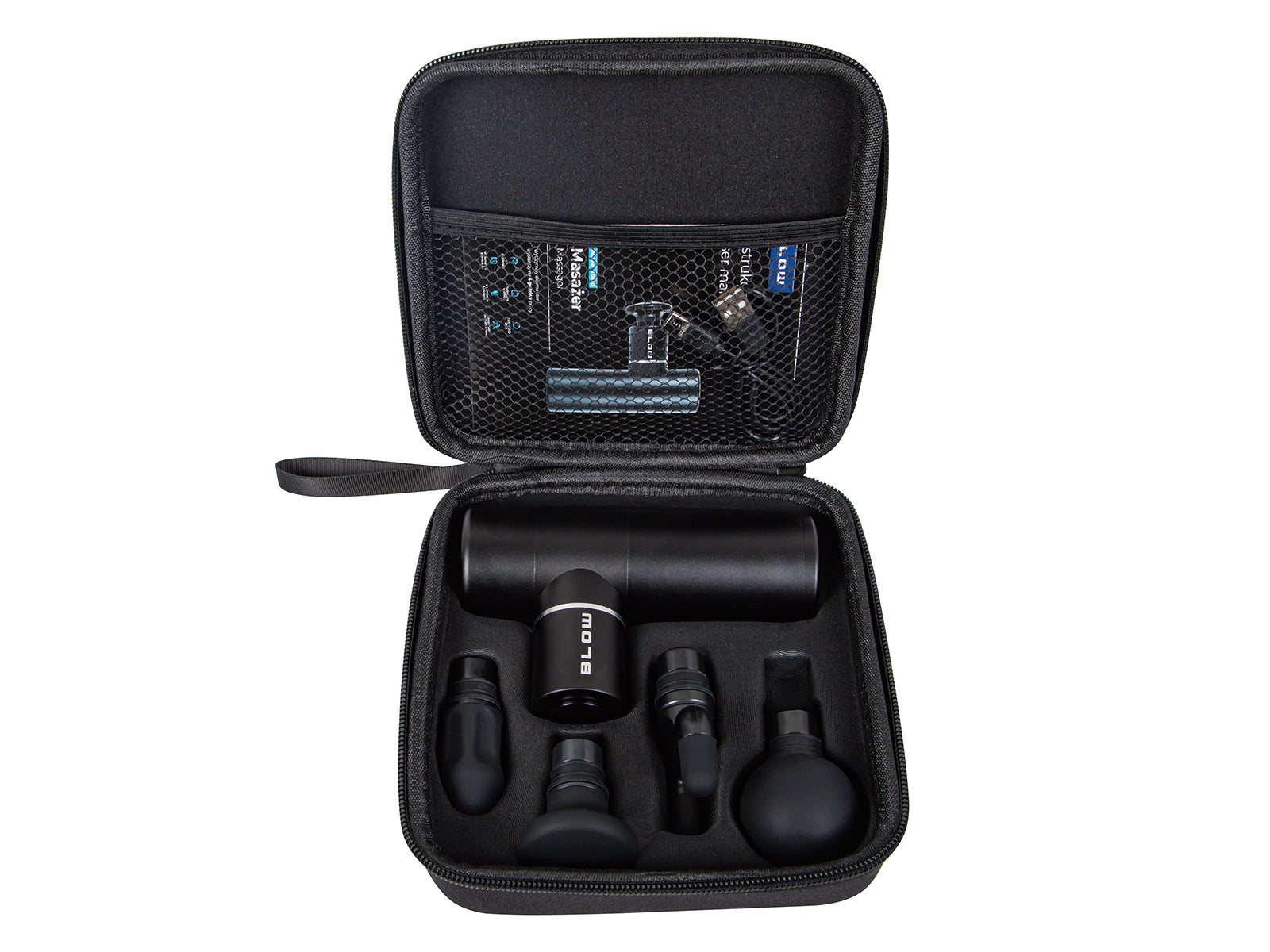 Blow Massagers for – 44-356# Blow Wave 6000 Aluminum Massage Gun Set – image 4