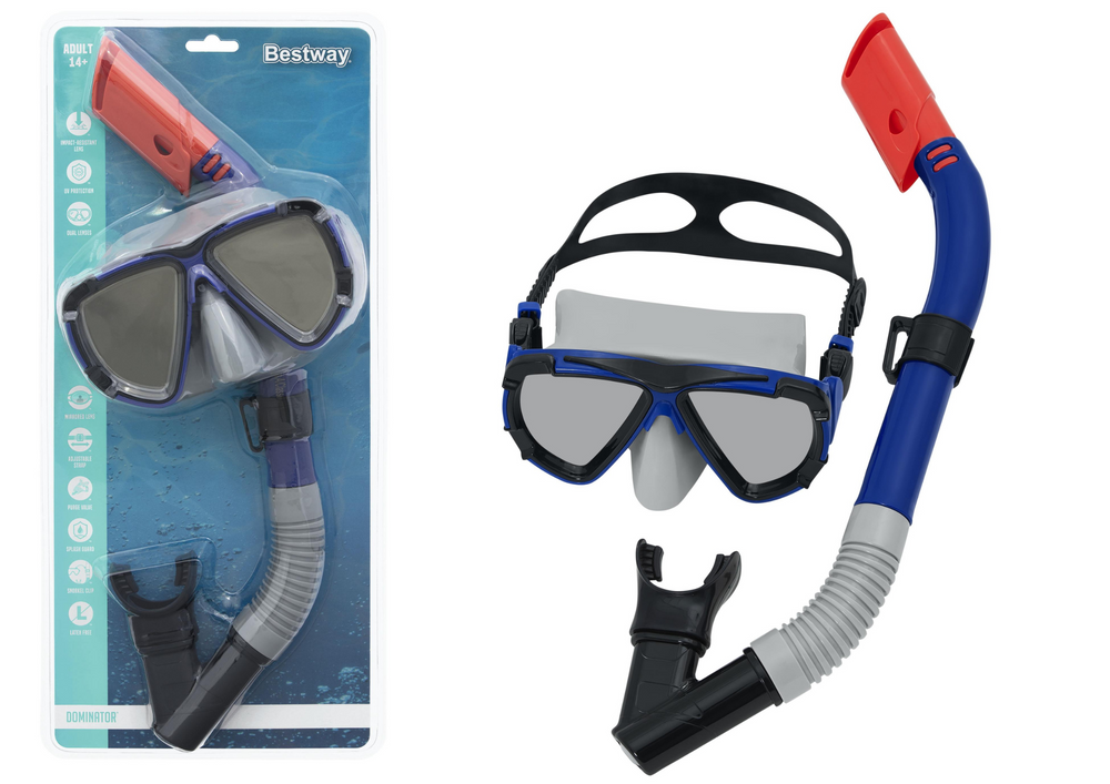 BESTWAY Swim caps – Bestway 24053 Black Diving Set (Mask and Snorkel)