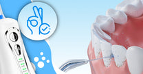 RTO Cordless Dental Water Flosser, 4 Modes, 7 Tips, 300 ml, Case Included