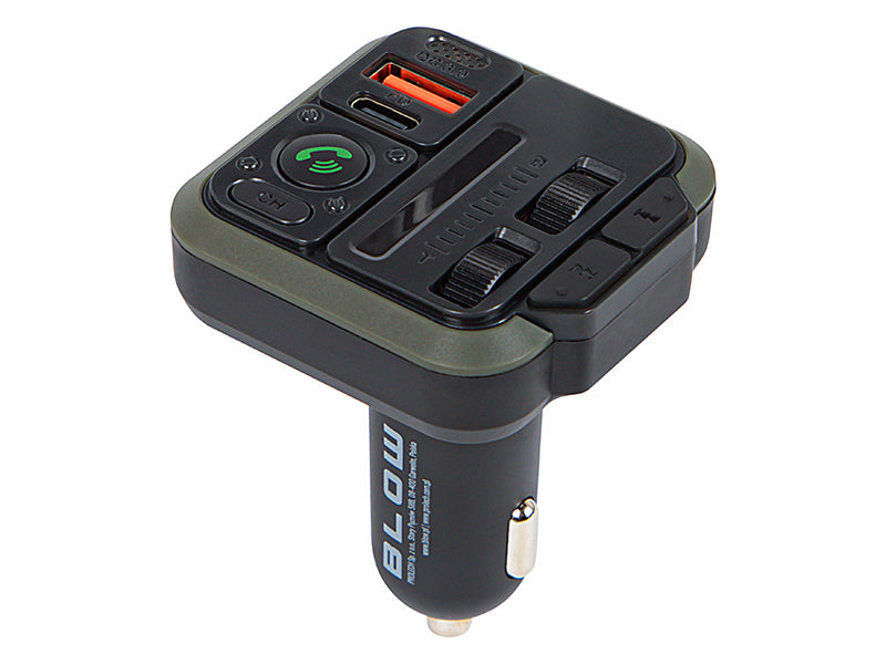 Blow 74-173# FM Transmitter with Bluetooth 5.3, QC 3.0, and PD 20W" – image 3