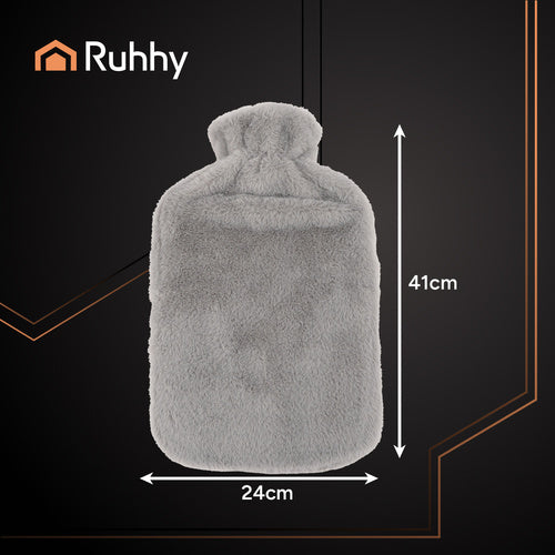 RUHHY The – Ruhhy 26383 1.8L Rubber Hot Water Bottle with Cover – image 10