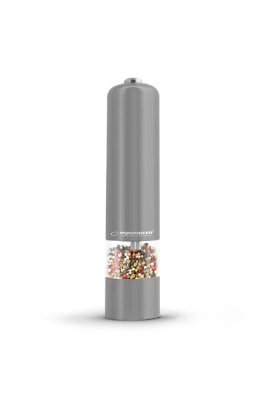 Esperanza Spice Grinders – EKP001E Esperanza Malabar Pepper Mill, Gray