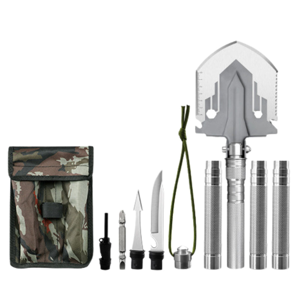 LEAN 16-in-1 Military Entrenching Tool: Tactical Survival Tools, Knife, Fire Starter, Cleaver – image 3