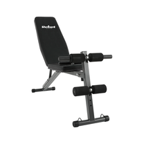 Rebel Inclined training bench with leg locks and rubber bands, REBEL ACTIVE – image 2