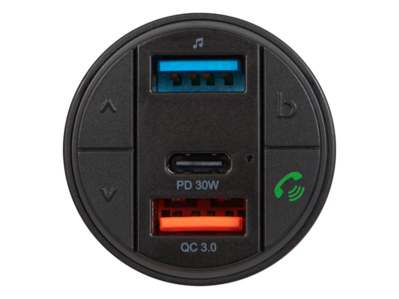 Blow 74-179# FM Transmitter with Bluetooth 5.3, QC 3.0, and PD 30W, v.2 – image 3