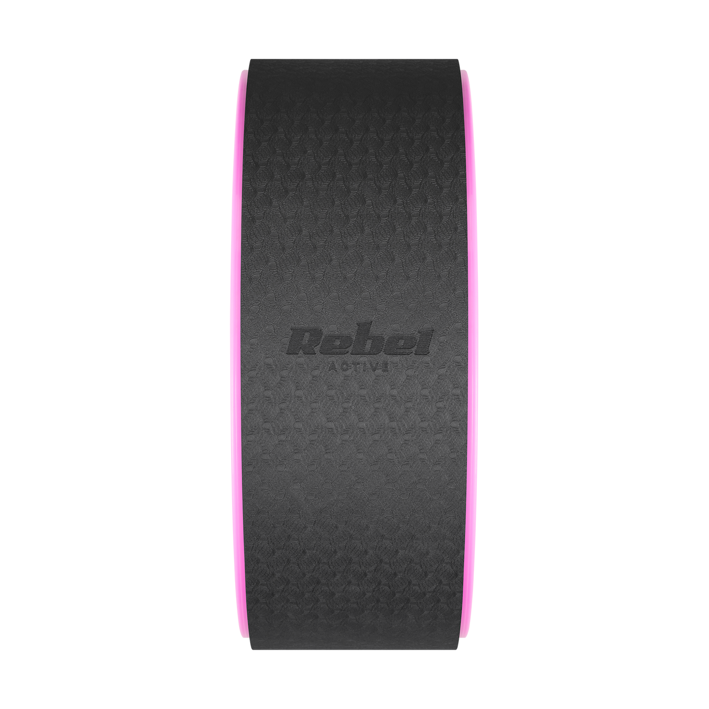 Rebel Yoga Wheels – Dharma Yoga Wheel, Black and Purple, REBEL ACTIVE – image 3