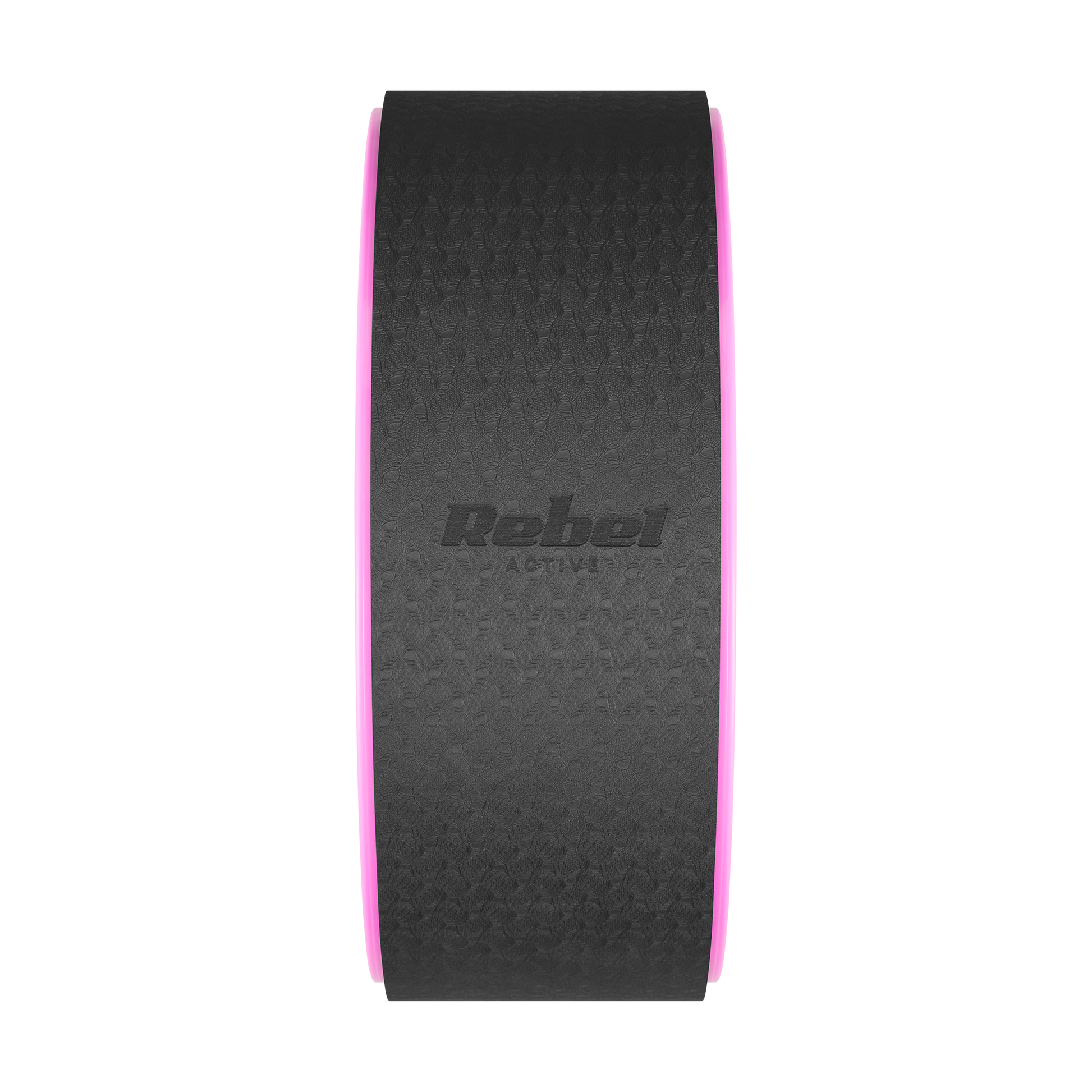 Rebel Yoga Wheels – Dharma Yoga Wheel, Black and Purple, REBEL ACTIVE – image 3