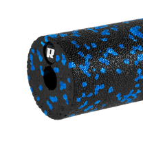 Rebel Mini massage roller, smooth foam roller 5x15 cm, black and blue, EPP material, REBEL ACTIVE – image 4