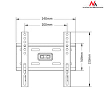 Maclean Maclean TV Mount / Bracket, max VESA 400x400, 32-75", up to 40 kg, black, MC-665 – image 13