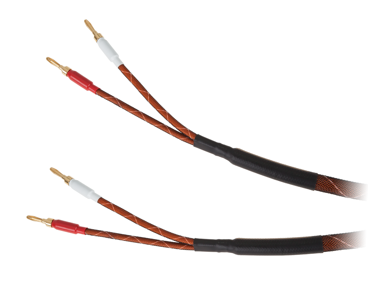 Kruger&Matz Speaker Cables – Kruger&amp;Matz 3.0m Speaker Cable (banana plugs)