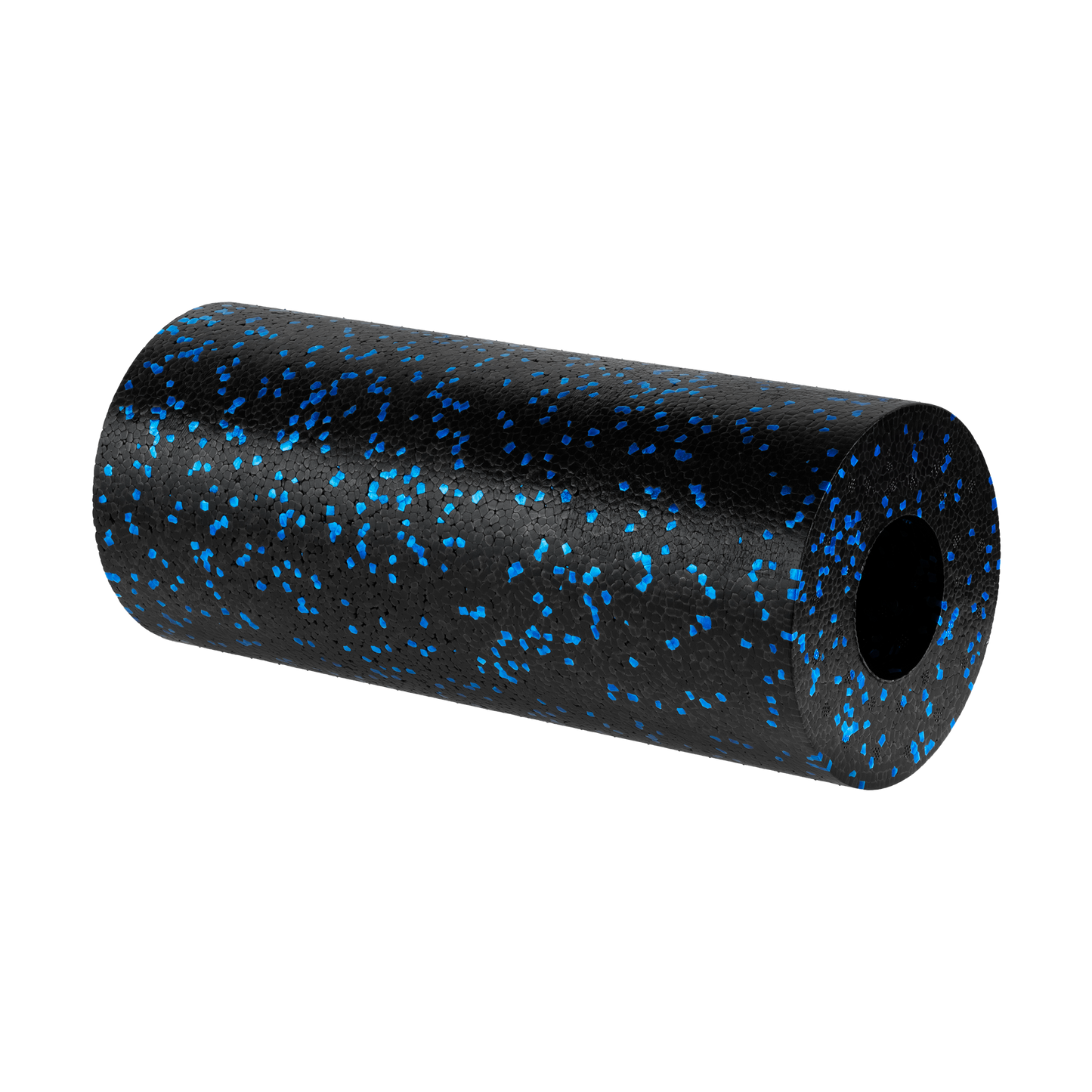 Rebel Massage roller, smooth foam roller, 15x30 cm, black and blue, EPP material, REBEL ACTIVE – image 3