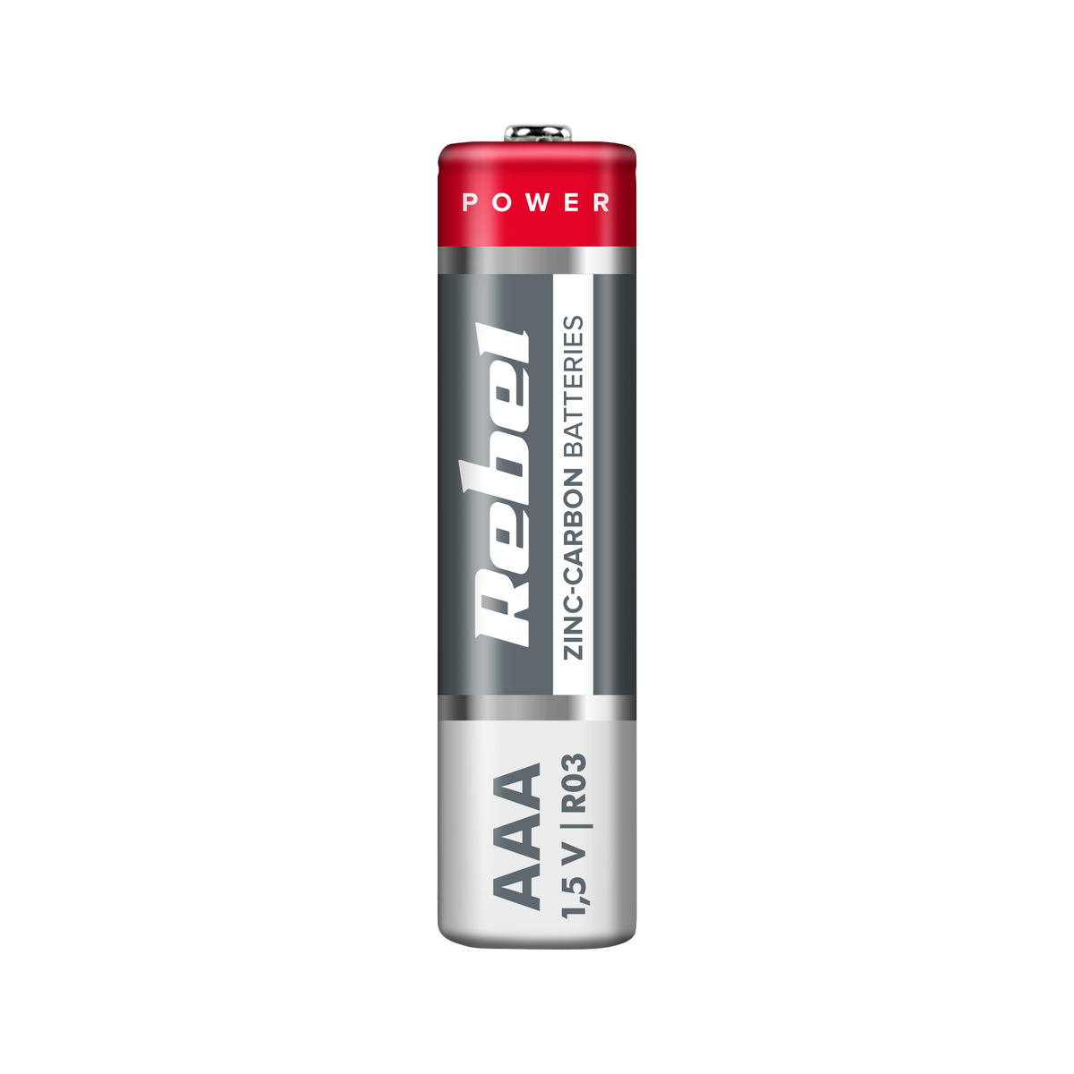 Rebel Alkaline, coin-cell, and – REBEL R03 Zinc-Carbon Batteries, 4 per pack – image 2