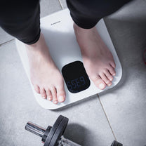 Klausberg Electronic bathroom scale with body composition analyzer, white, Klausberg, KB-7855 – image 16